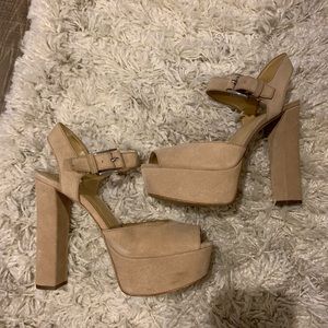 Michael Kors Platform Heels, size 8- with box!